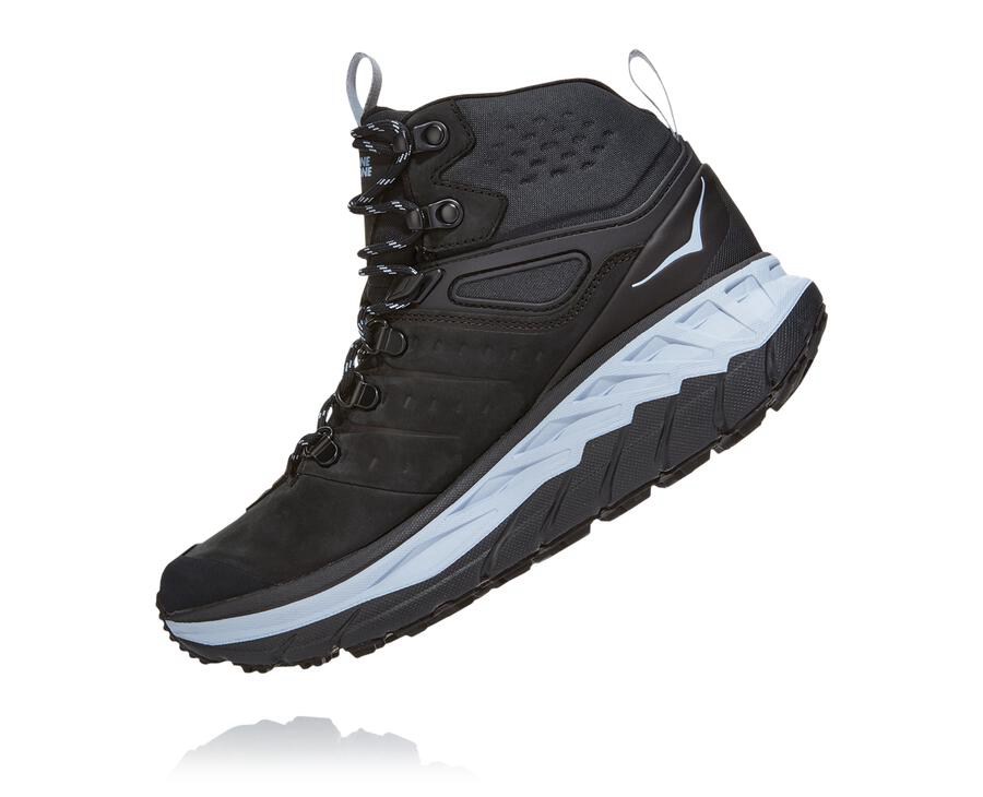 Sapatilhas Hoka One One Feminino Pretas - Stinson Mid Gore-Tex - 085-ADOZHC